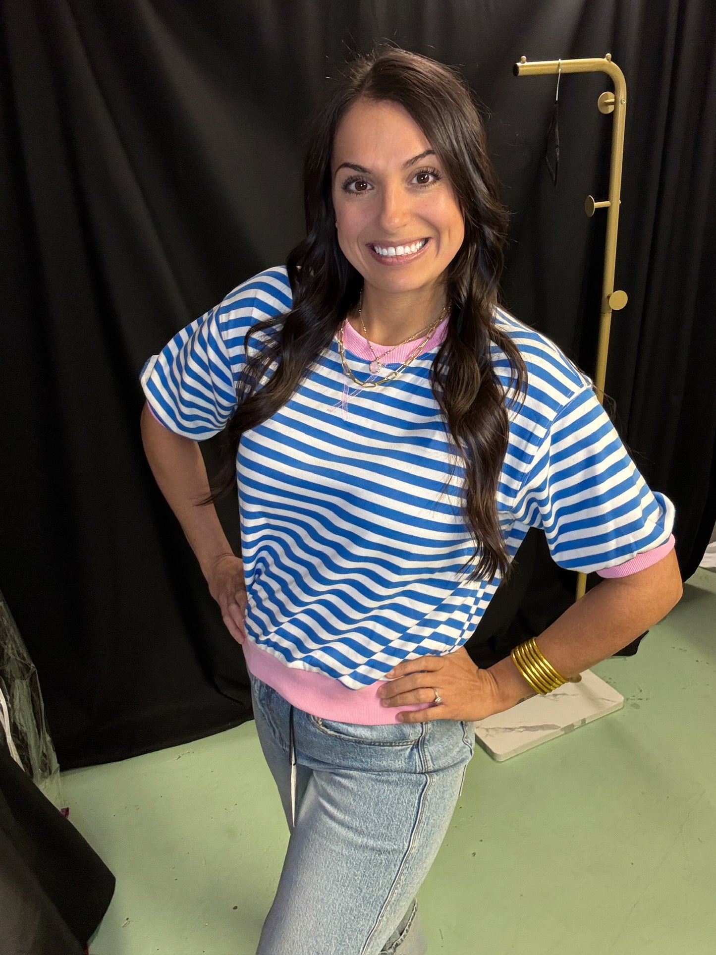 Mary Catherine Striped Top