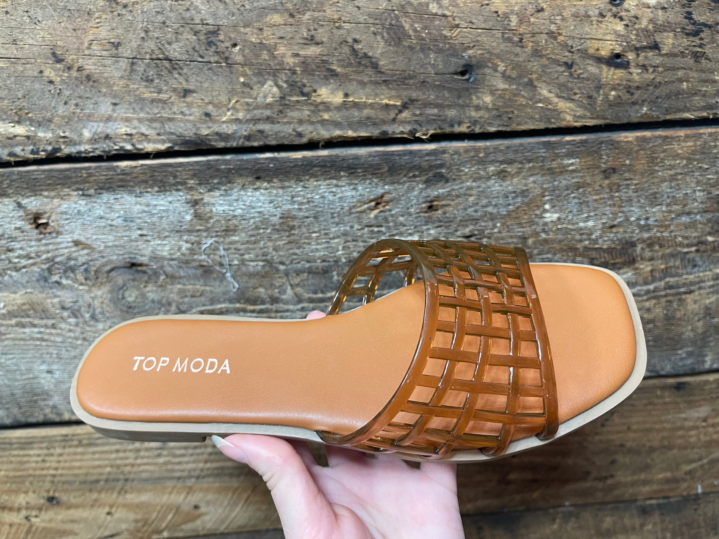 JELLY SANDAL TAN