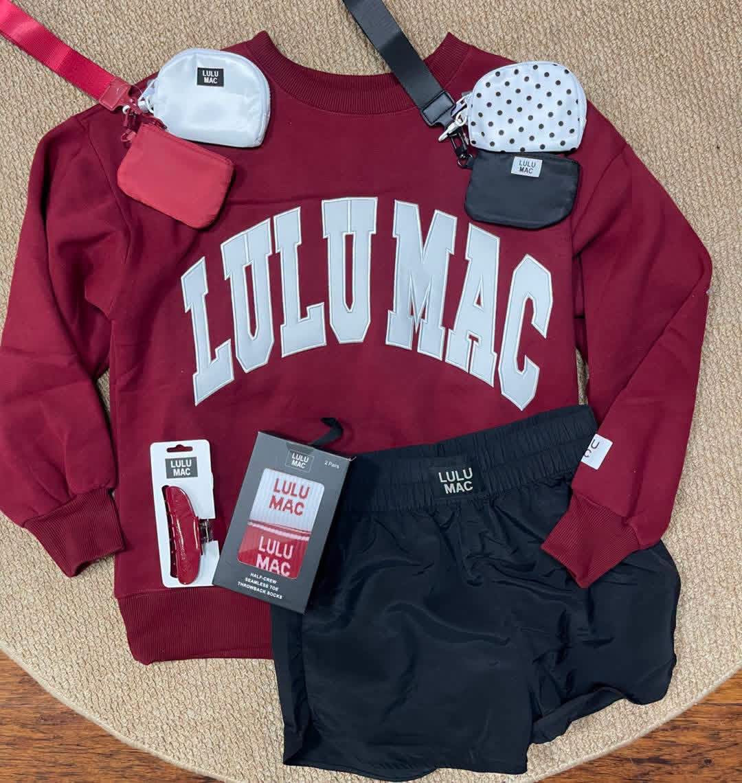 Lulu Mac Maroon pullover