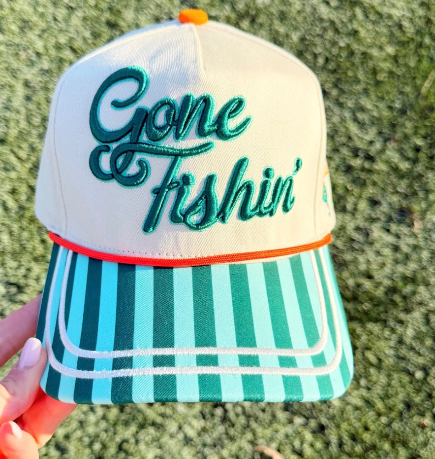 Poppy & Pine Gone Fishing Hat