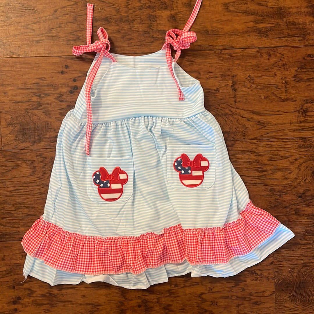 Stripe Patriotic Flag character Dress