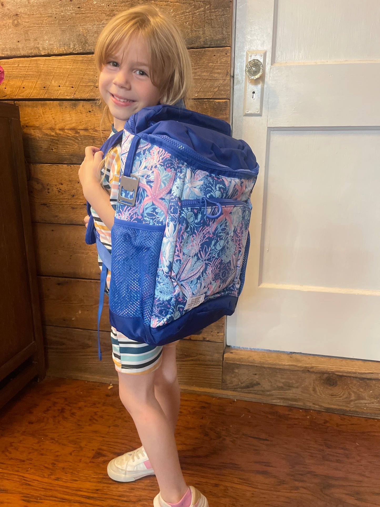 Simply Southern Backpack cooler in Reef