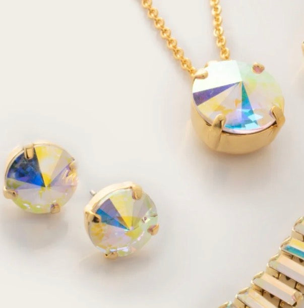 Sorrelli Radiant Stud earring in Aurora Borealis*
