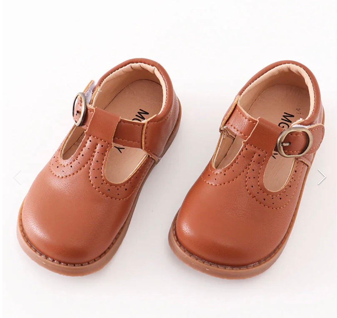 Brown Vintage Mary Janes