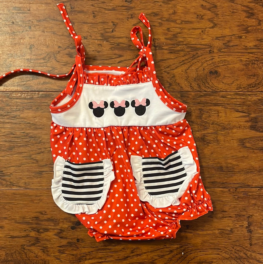 Red Character Girl Bubble