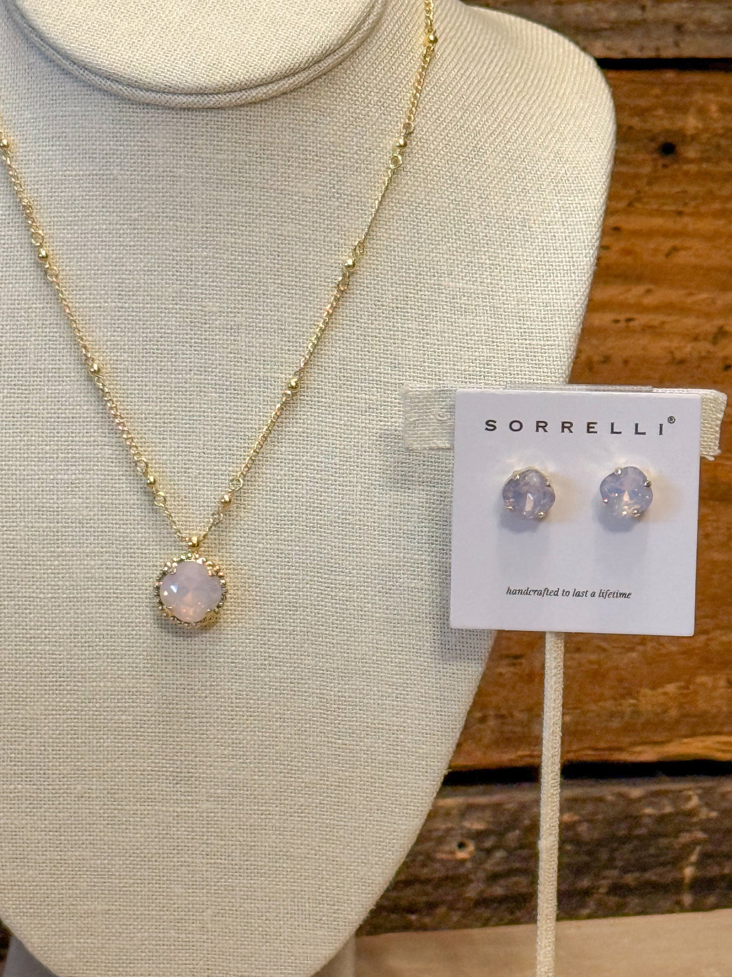 Sorrelli Halcyon Stud Earrings in Rose Water*