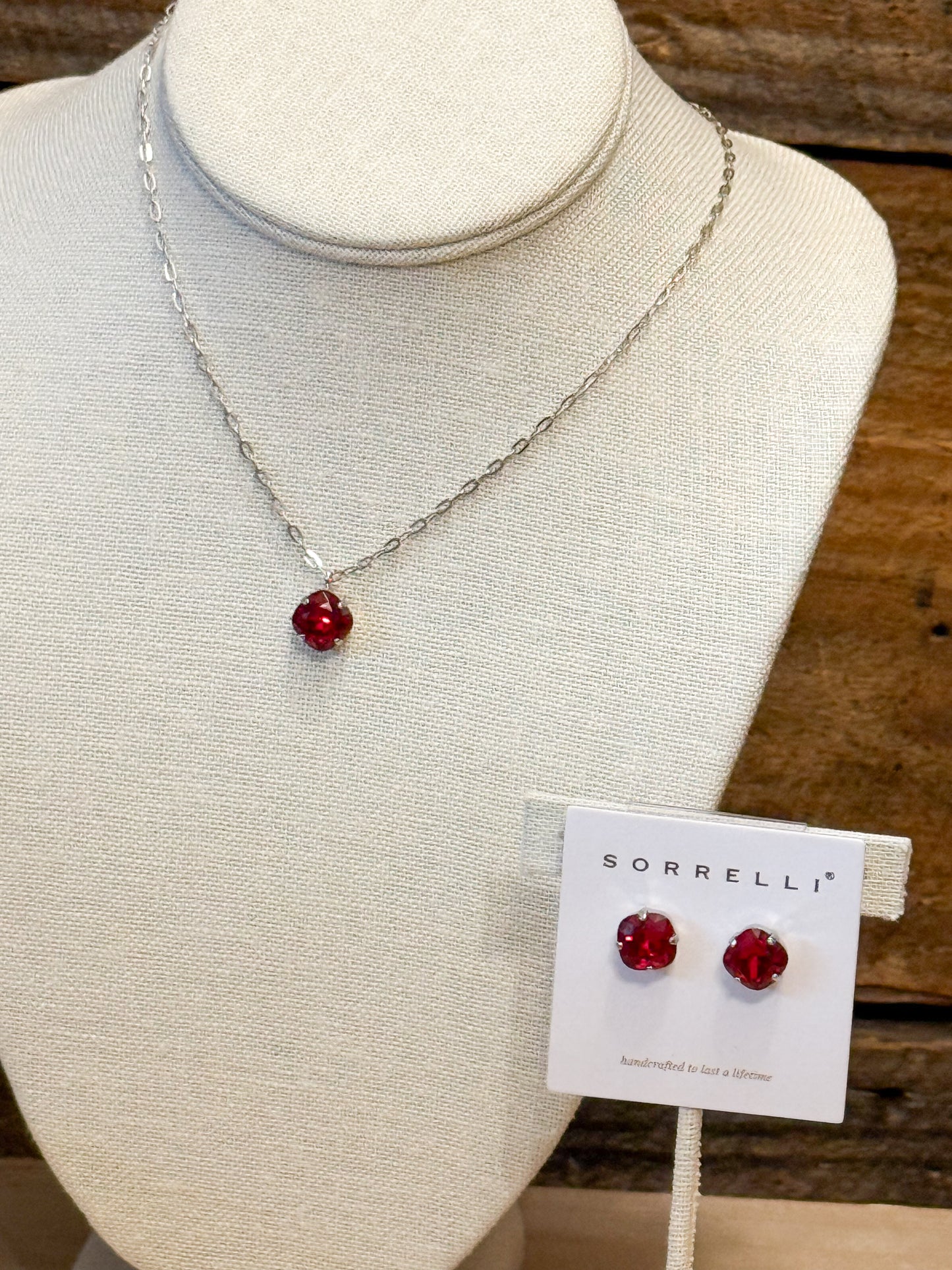 Sorrelli Halcyon Stud Earrings in Silver Siam*