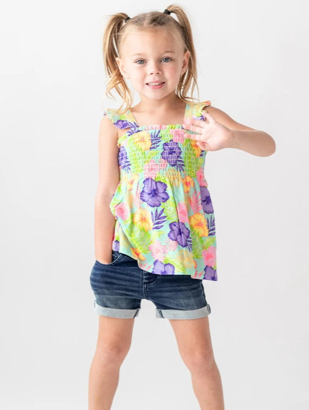 Rufflebutts Med Wash Toddler shorts