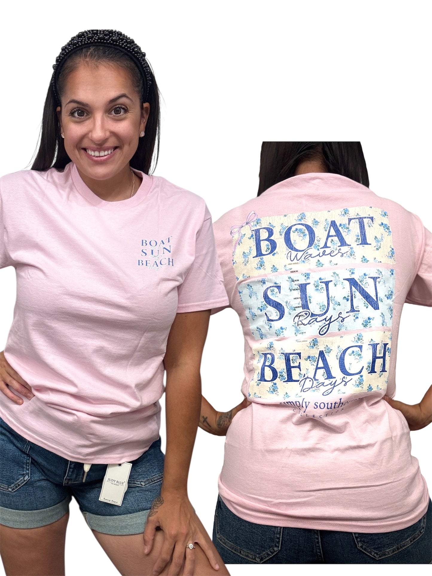Simply Southern Tee in Beach