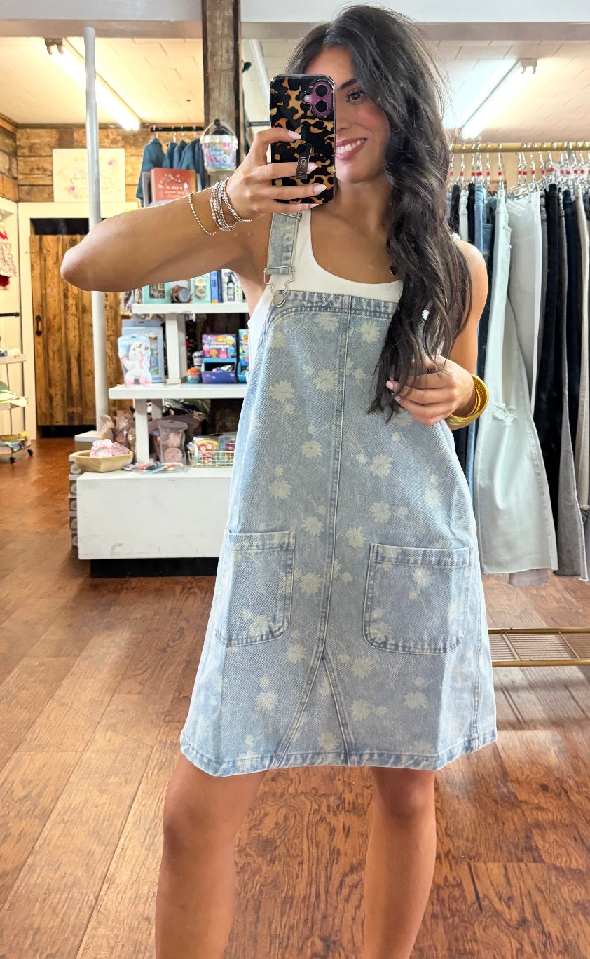 Dandelion Overall Mini Dress
