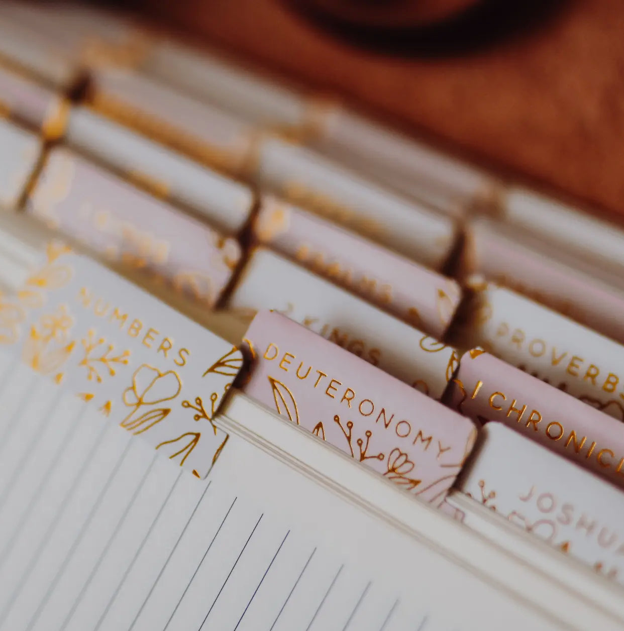 Gold Foil Bible Tabs