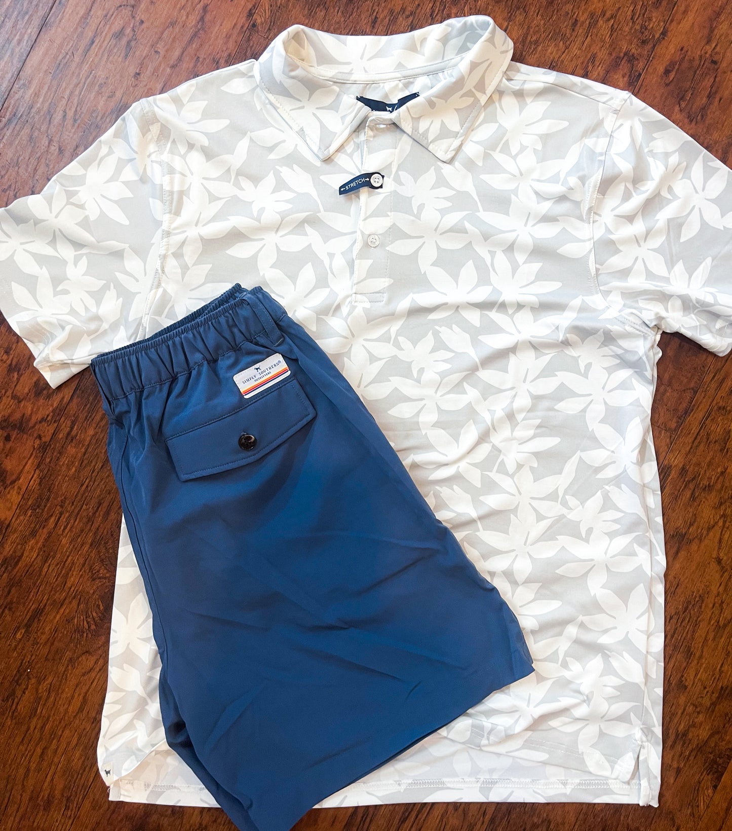 Simply Southern Dock Shorts in Blue