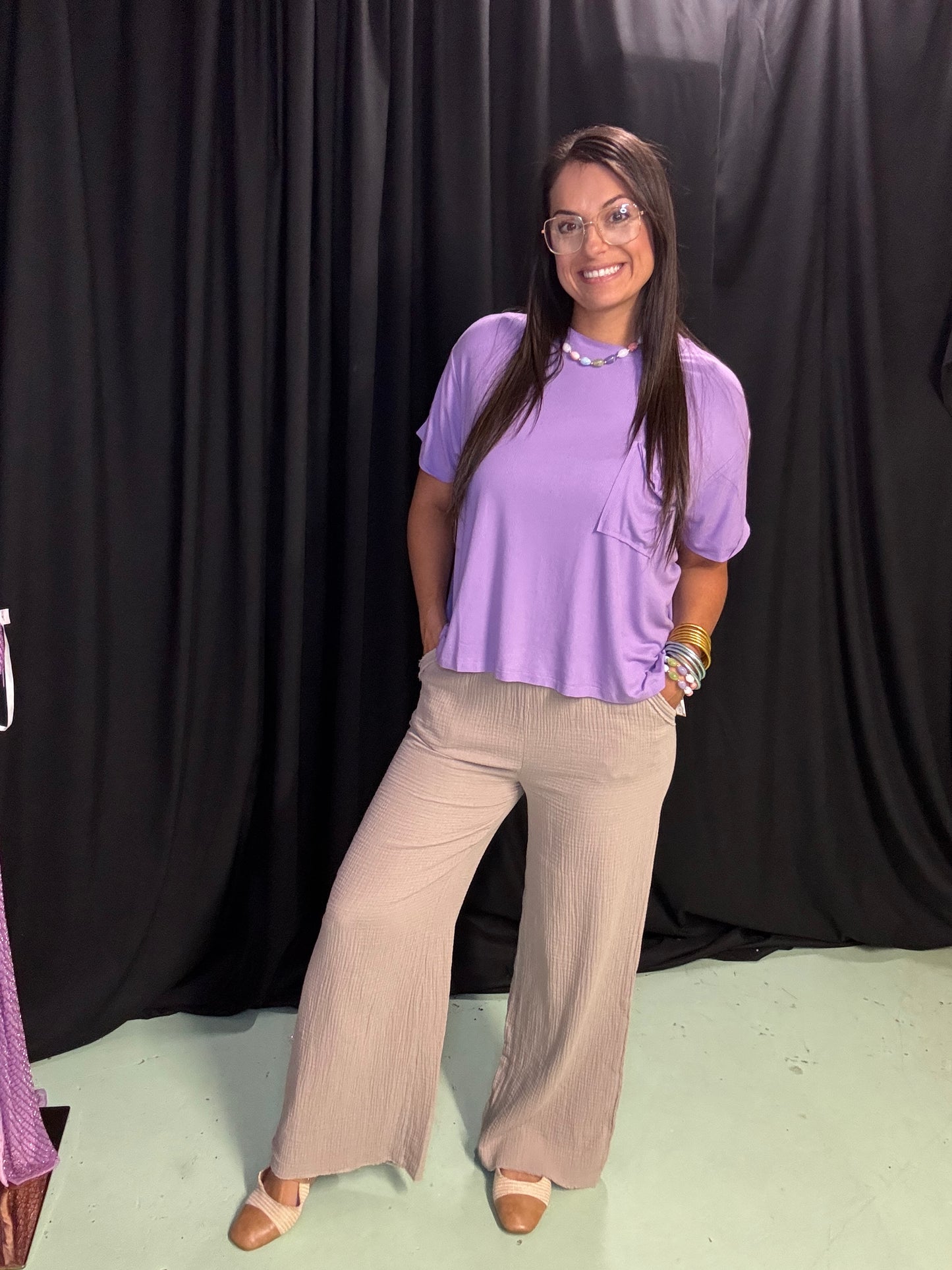Callie Coastal Linen Pants
