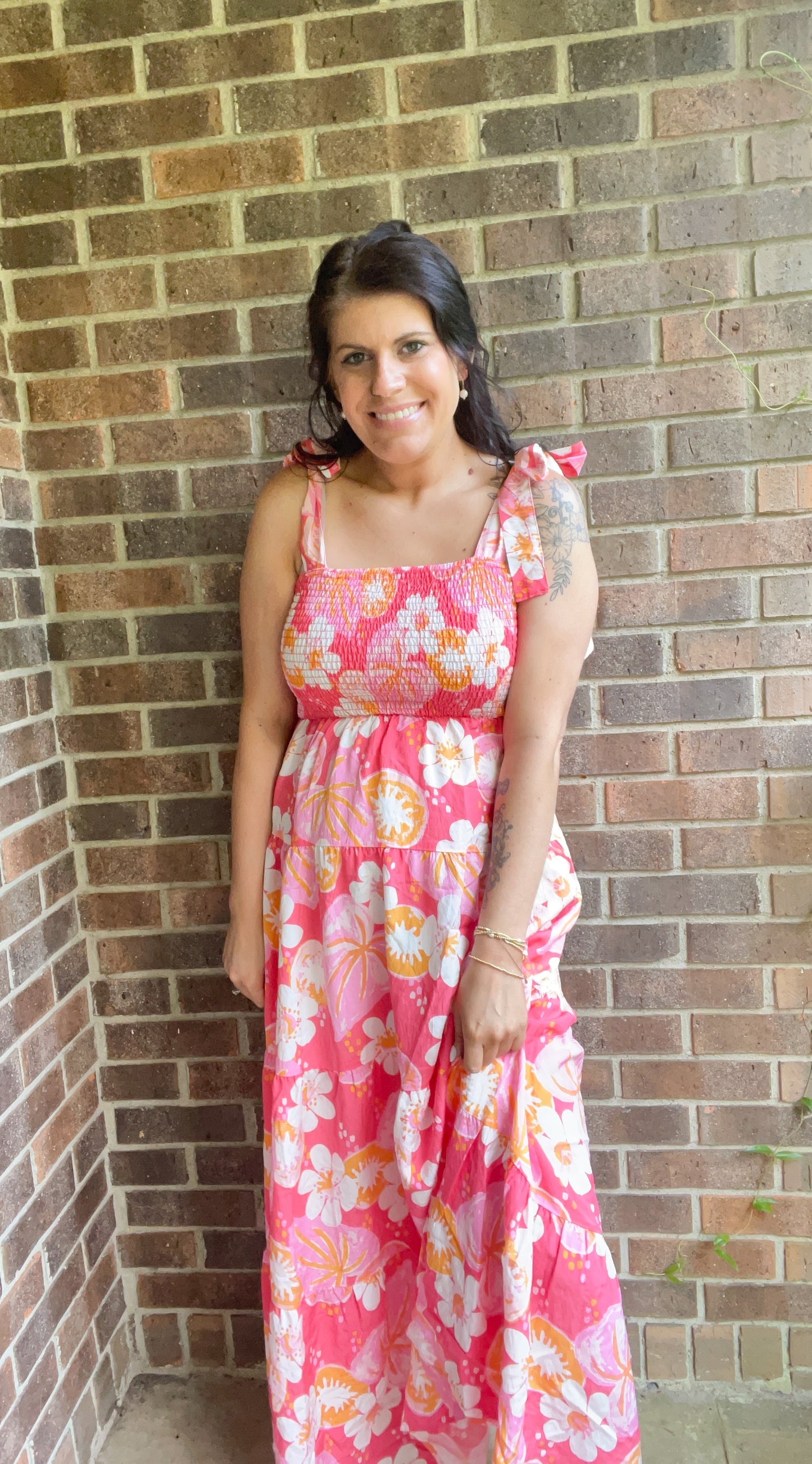 Michelle McDowell Kiwi Bloom Dress