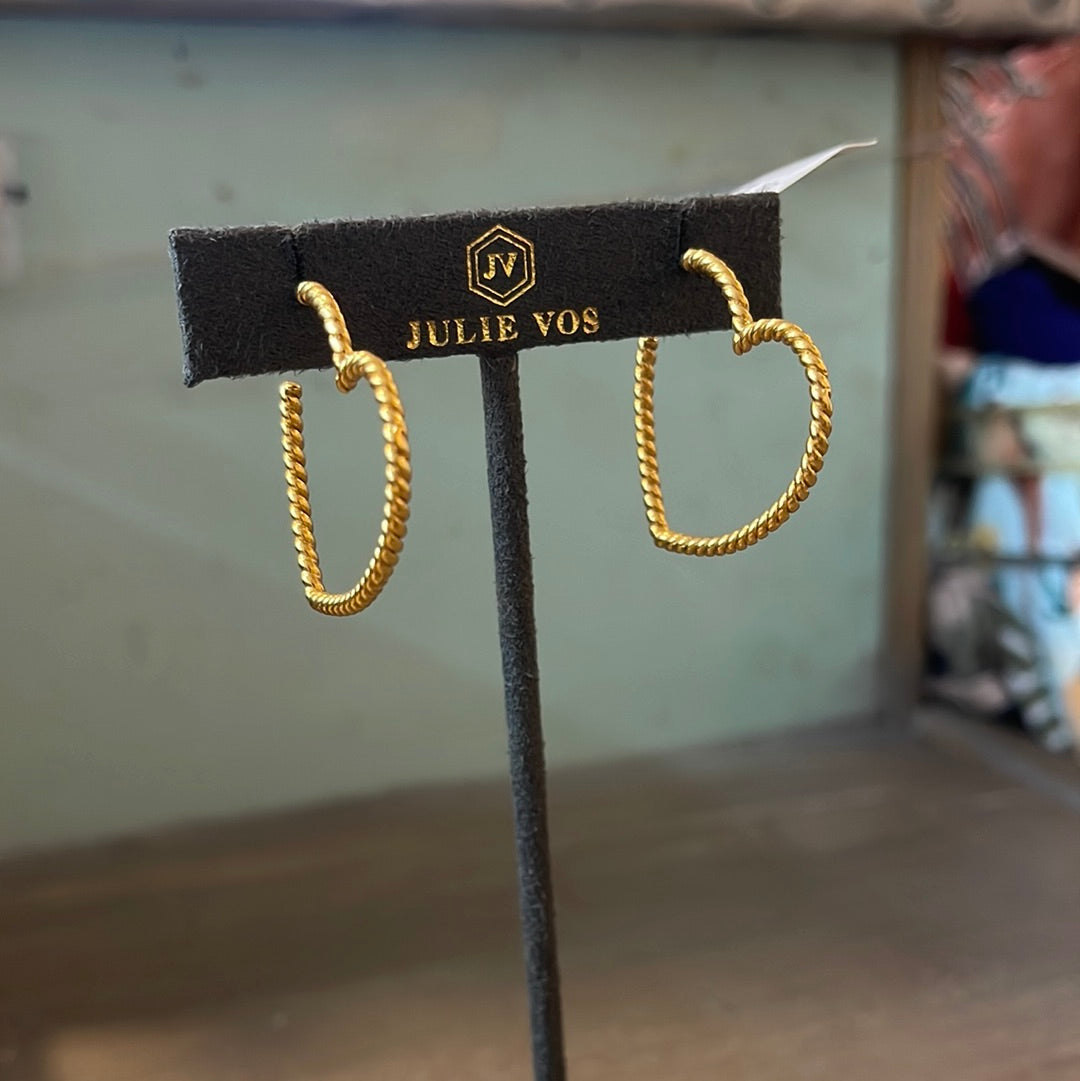Julie Vos Esmeralda Heart hoop