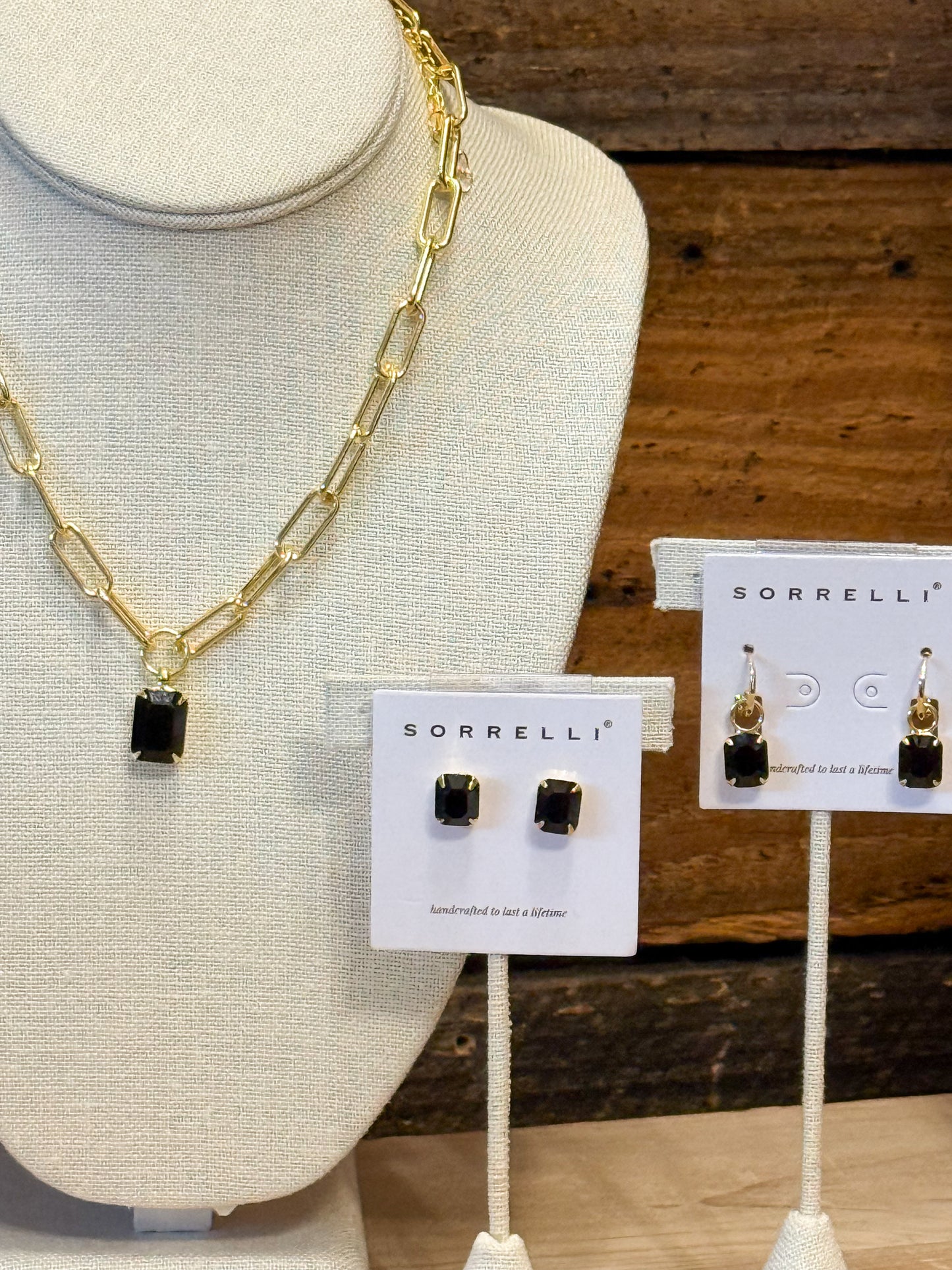 Sorrelli Octavia Huggie Hoops in Jet*