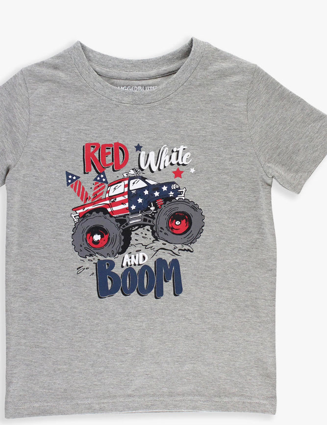 Ruggedbutts Red White & Boom tee