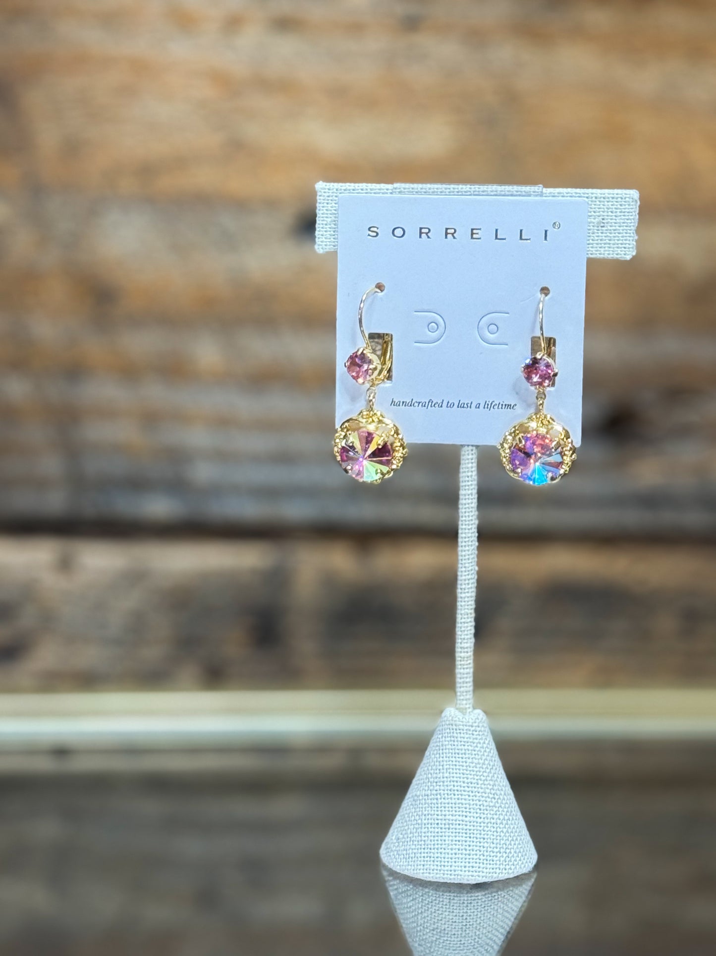 Sorrelli Regal Nights Dangle Earrings in Light Rose