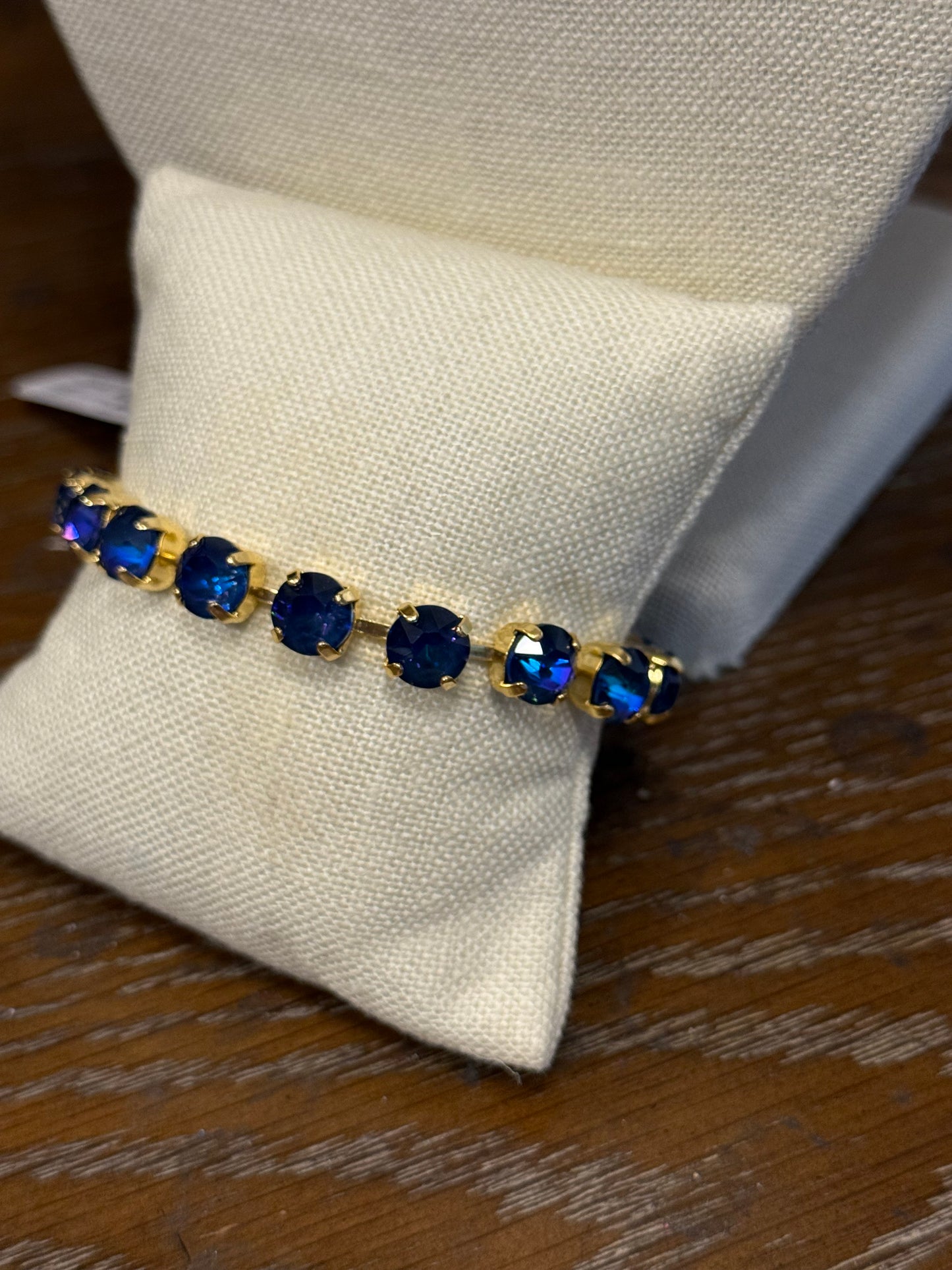 Sorrelli Sienna Tennis Bracelet in Royal Blue Delite