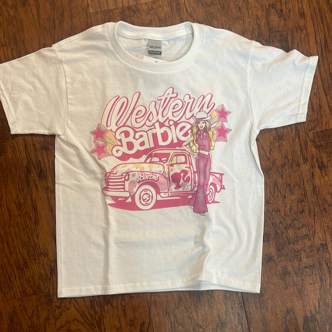 WESTERN BARBIE TSHIRTS