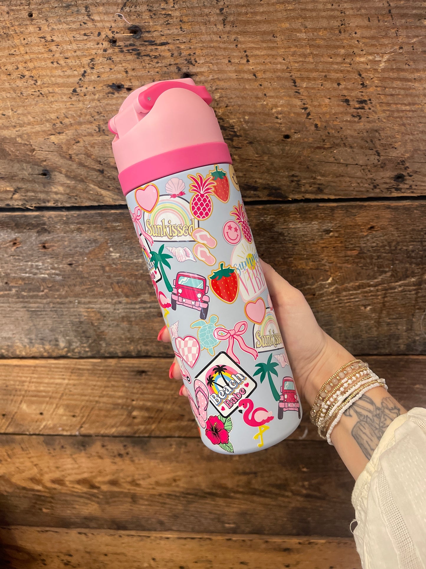 Simply Southern 24oz Tumbler in Beach Vibe