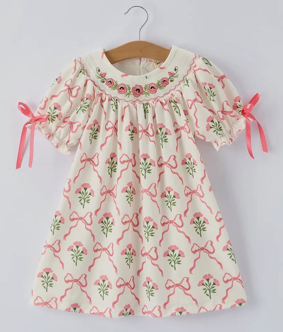 Spring Fling Embroidered Dress