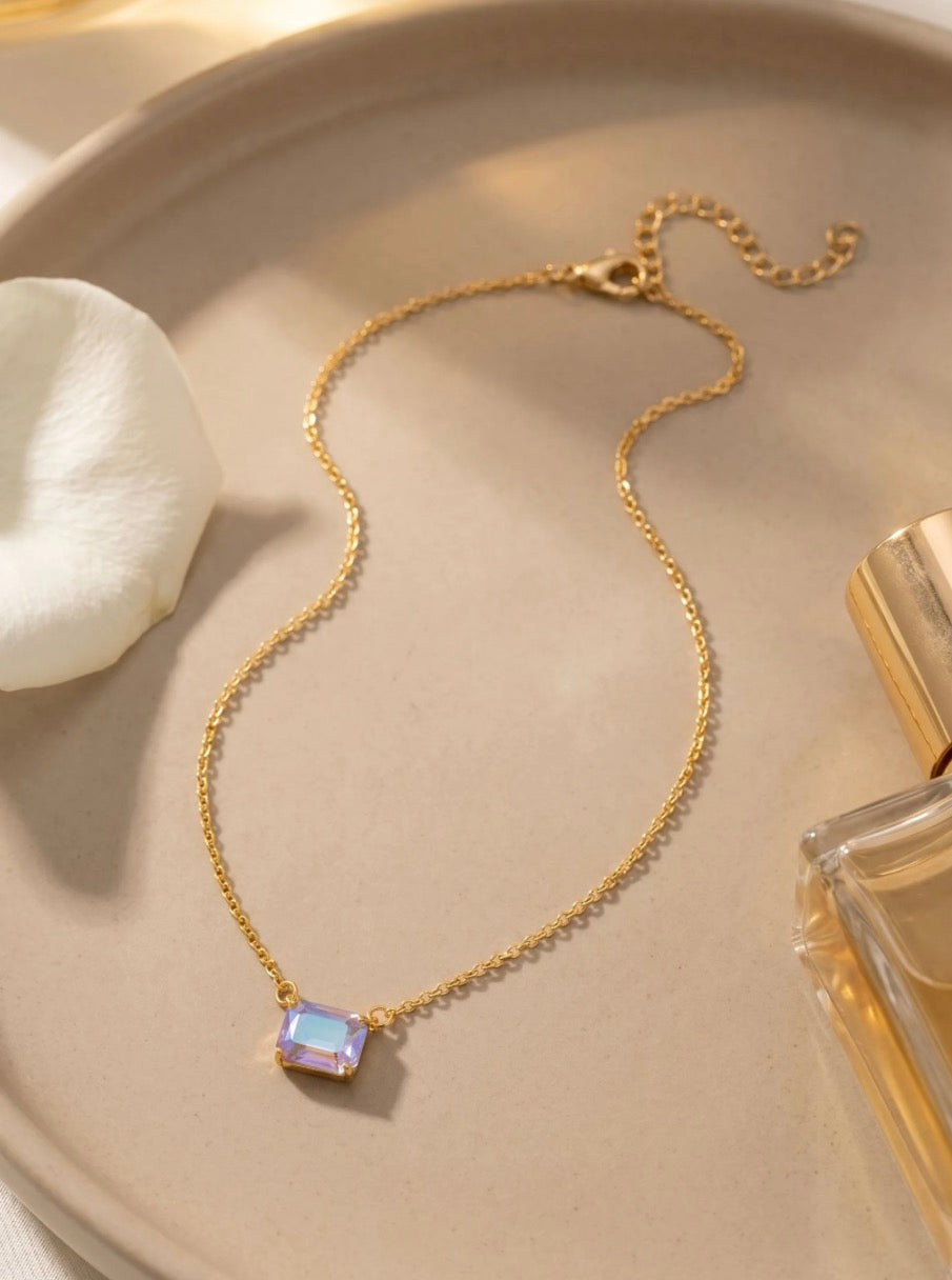 Sorrelli Octavia Single Crystal Pendant Necklace in Cappuccino Delite*