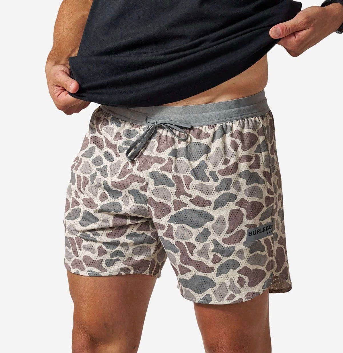 Burlebo Mesh Training Shorts - Classic Deer Camo