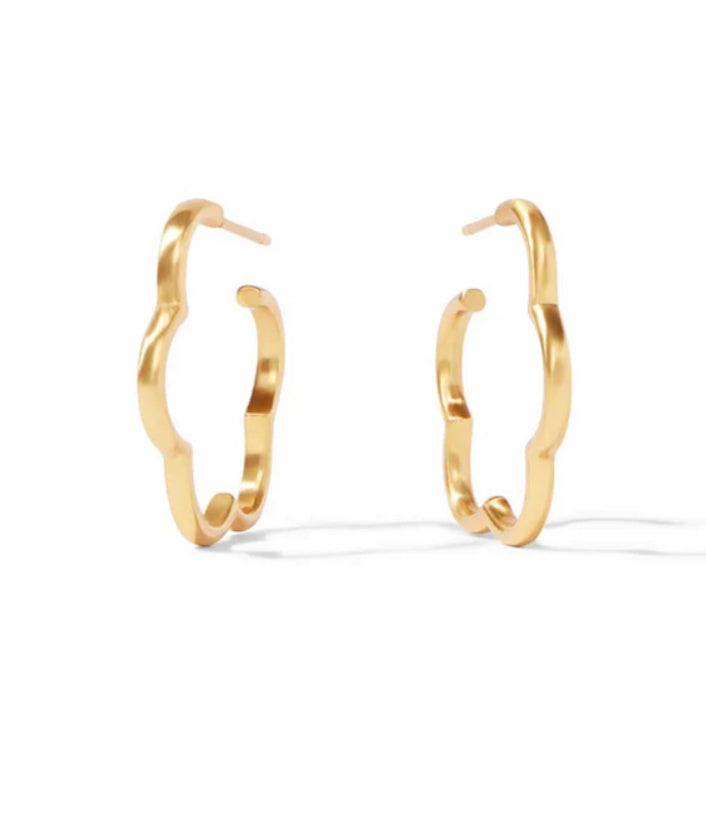 JULIE VOS GARDENIA HOOP SMALL