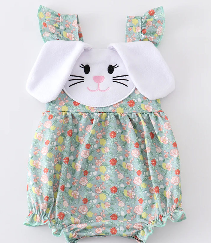 Green Easter Bunny bubble