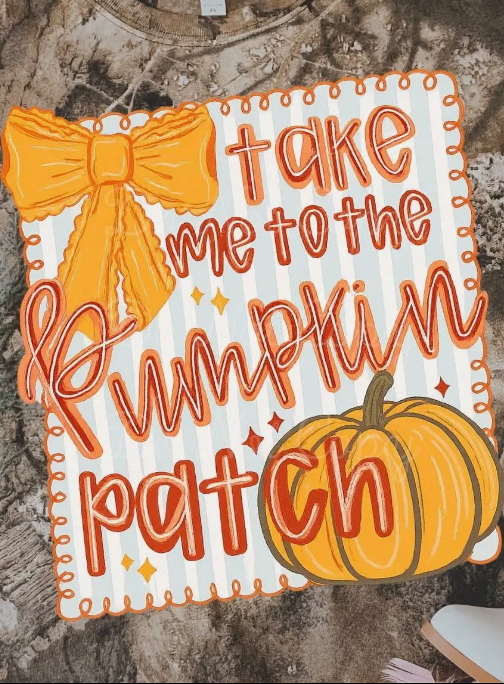 Take me the Pumpkin Patch Real Tree Tee