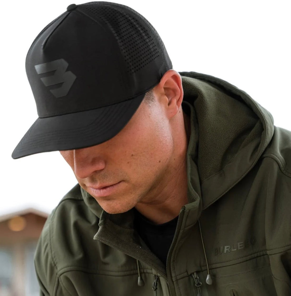 Burlebo Cap in Black Flying B