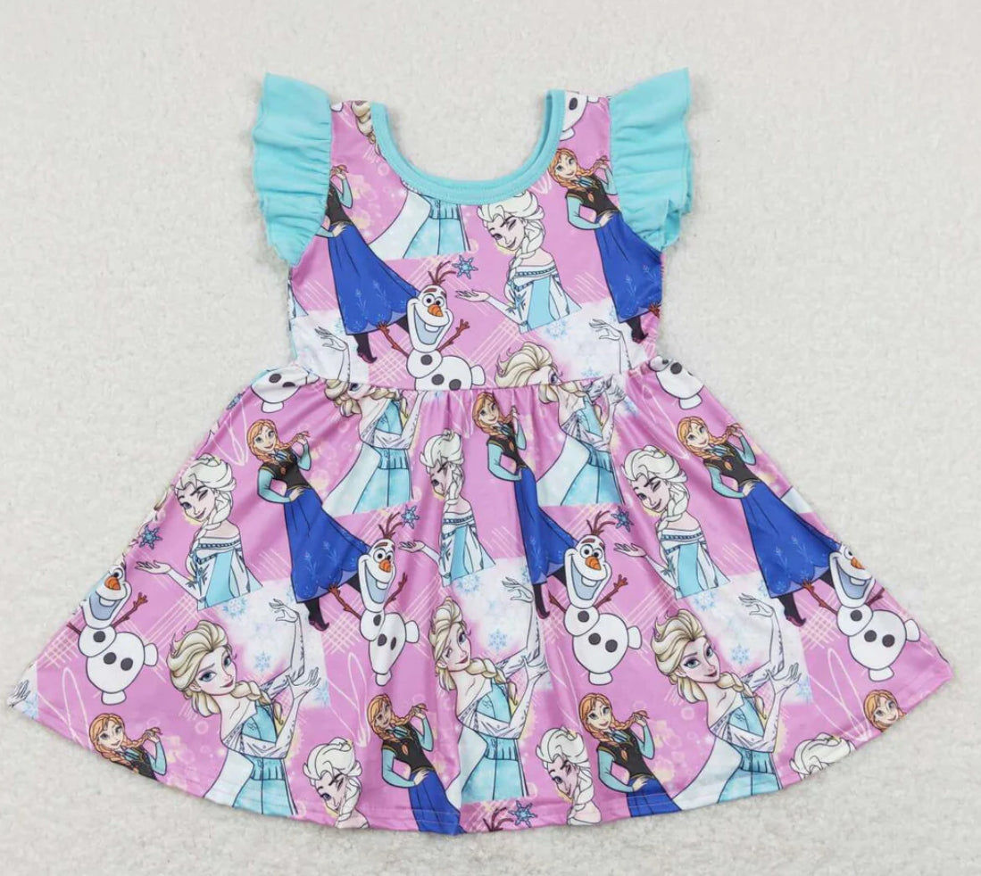 Girl Princess Sister Twirl Dress