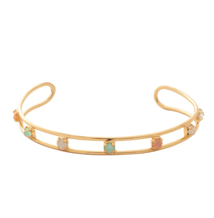 Sorrelli Aerie Cuff Bracelet in Mango Mint*