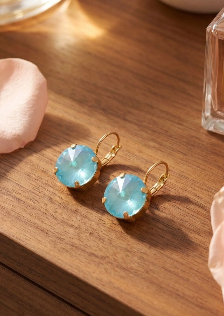 Sorrelli Nadine Dangle earrings in Summer Blue Delite*