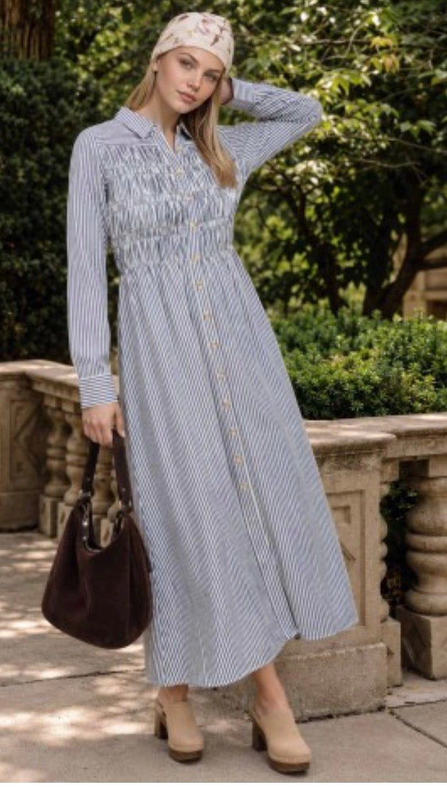 Becky Lynn Striped Dress