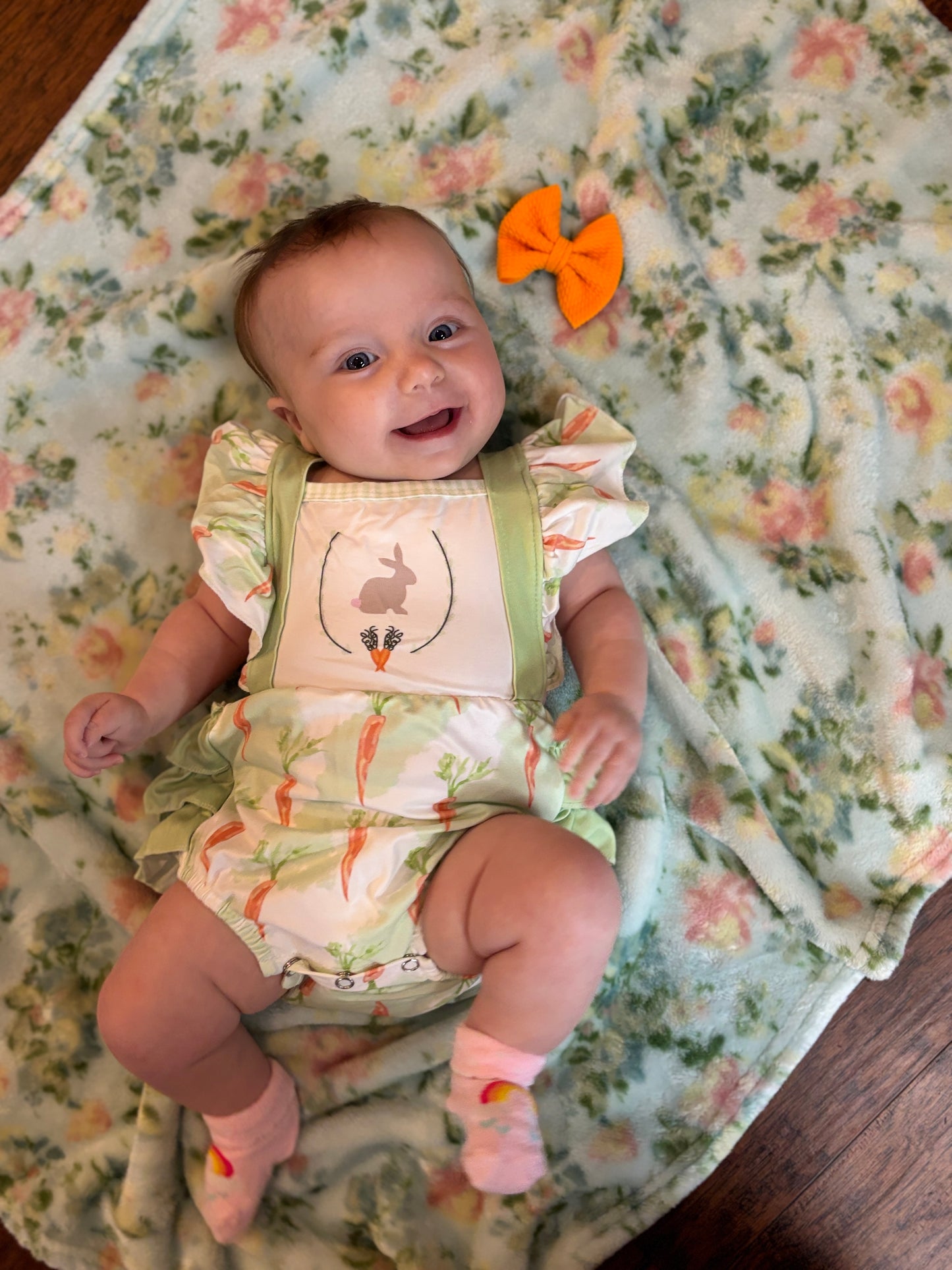 Easter Bunny Bubble Romper/ Dress