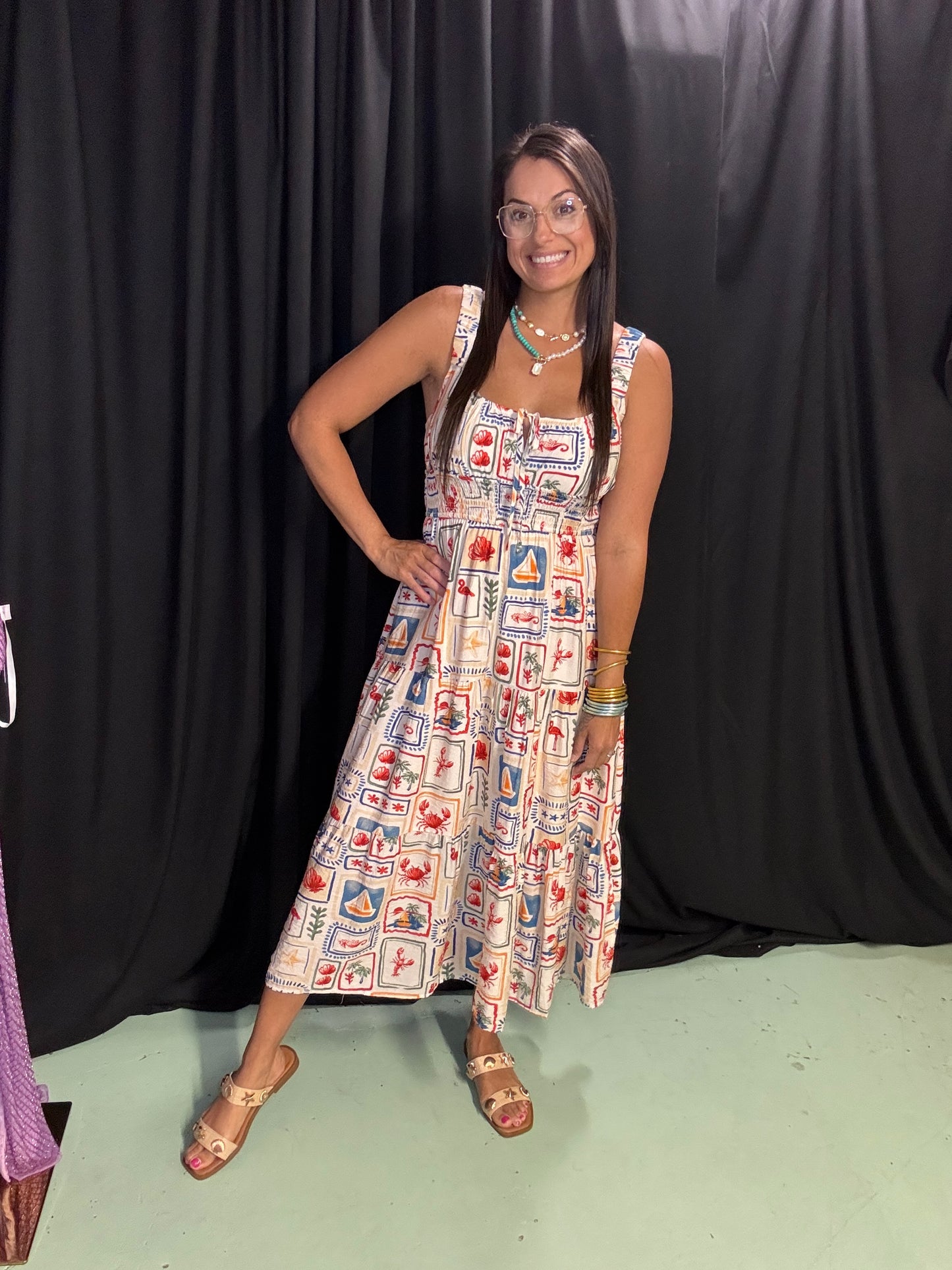 MARINE MIDI DRESS
