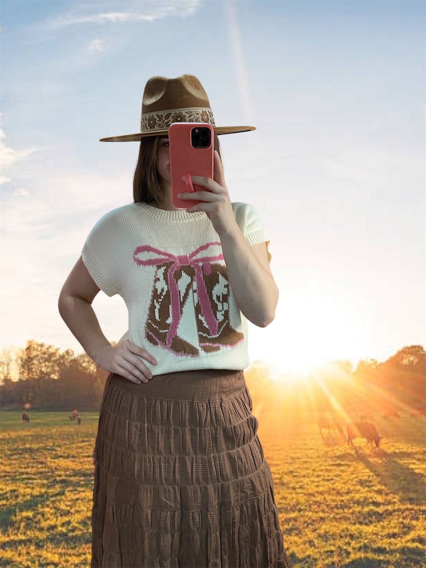 Tilly Boot Scootin’ Sweater