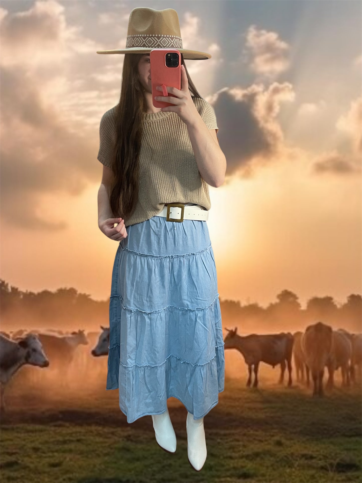 Harvest Haze Knit Top