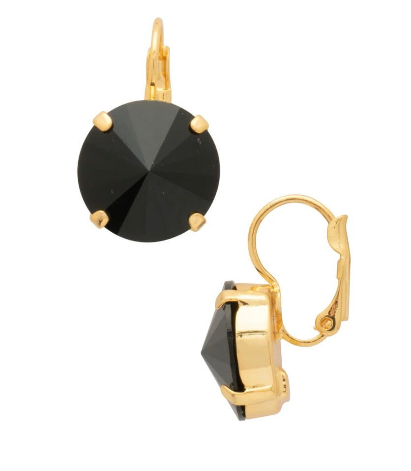 Sorrelli Nadine Dangle Earrings in Jet*