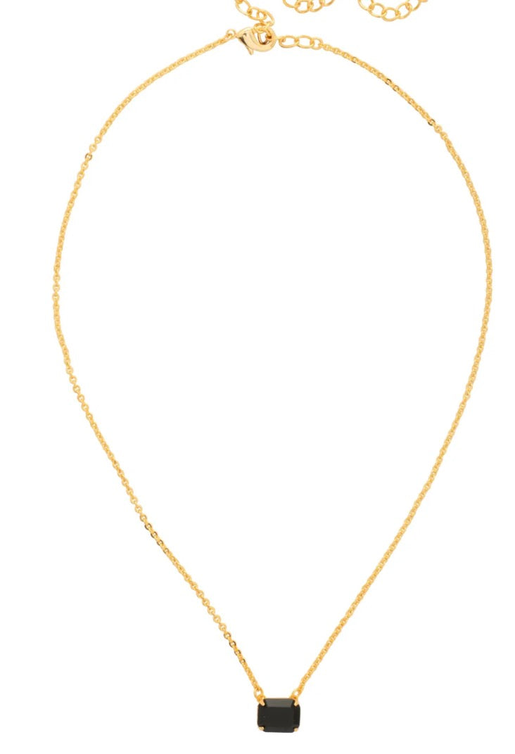 Sorrelli Octavia Single Pendant necklace in Jet*