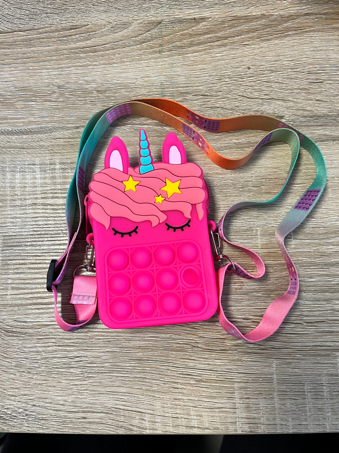 Unicorn Pop It Purse