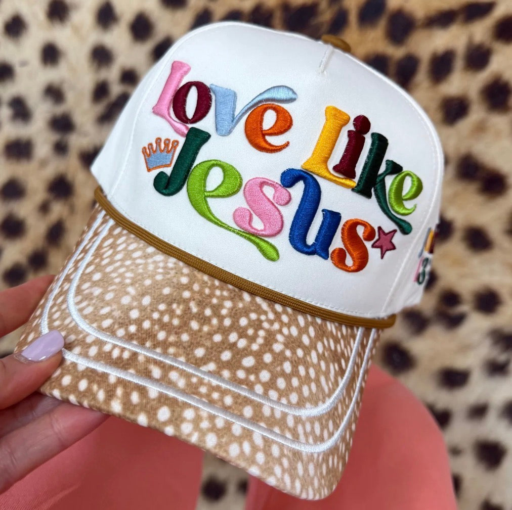 Poppy & Pine Love Like Jesus Hat