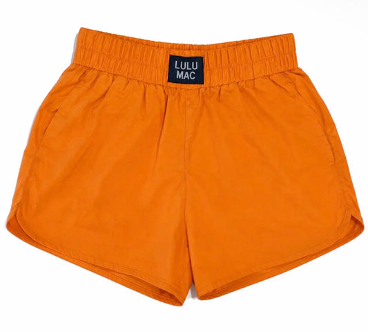 Lulu Mac OG Shorts in Tennessee Orange