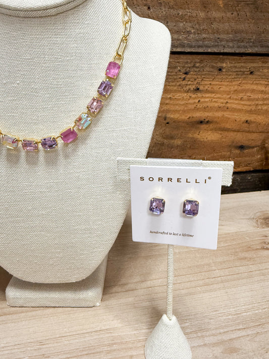 Sorrelli Octavia Studs in Violet