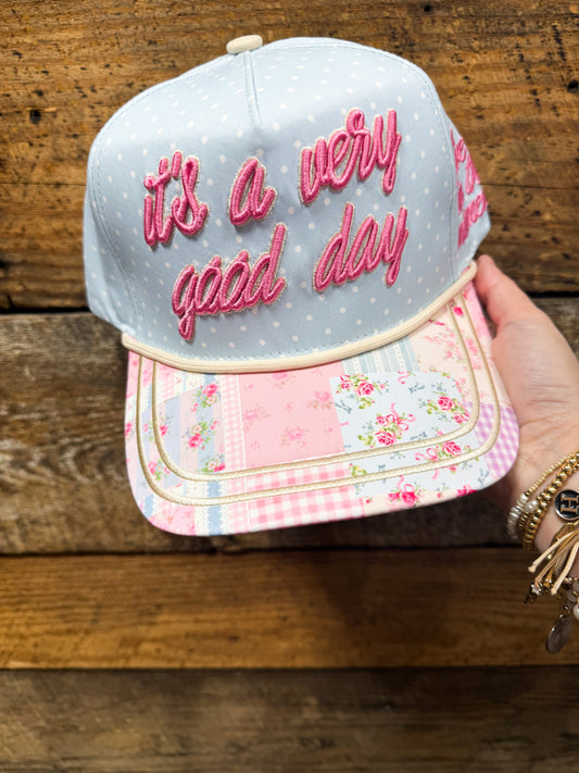 Poppy & Pine It’s a Very Good Day hat