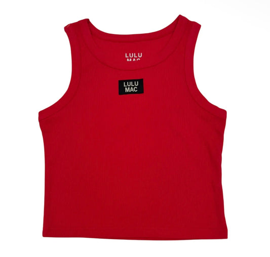 Lulu Mac Tank in Red