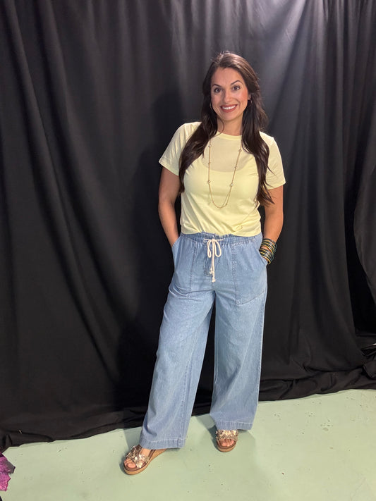 Chambray Charlene Pants