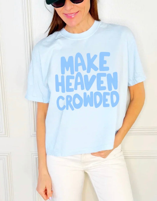 Poppy & Pine Make Heaven Crowded Puff Tee Shirt